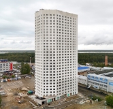 Ход строительства дома 1 в ЖК Шарташ Парк -