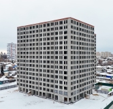 Ход строительства дома № 33, корпус 1 (ГП-1) в ЖК Свой -