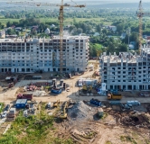 Ход строительства дома 1 в ЖК Теплые кварталы Погода -