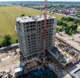 Ход строительства дома Литер 16 в МКР Родные просторы -