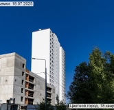 Ход строительства дома 132, корпус 223.1 в ЖК Цветной Город -