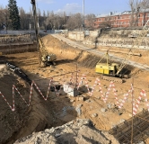 Ход строительства дома 19, секции 4,5 (2 этап) в ЖК Притяжение -