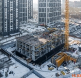 Ход строительства дома корпус 5 в ЖК Исеть Парк -