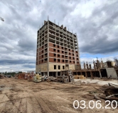 Ход строительства дома 173 (БС-7) в ЖК Город -