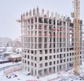 Ход строительства дома 6 в ЖК Толк Медный -