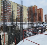Ход строительства дома 24 в ЖК Дом Учителя на Парковом -