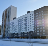 Ход строительства дома 1Д в ЖК На Тенистой -