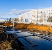 Ход строительства дома 1 в ЖК Калина -