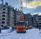 Ход строительства дома 4 в ЖК Алтын Яр -