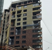 Ход строительства дома № 2 в ЖК На Каяни, 20б (Шолохов) -