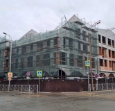 Ход строительства дома 1 в ЖК Ноты -