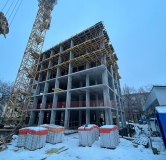 Ход строительства дома 138а в ЖК Экипаж -