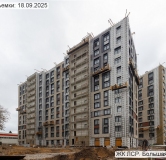 Ход строительства дома 5Б, 1 этап в ЖК ЛСР.Большая Охта -