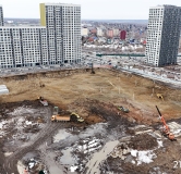 Ход строительства дома 117, корпус 9 (ГП-3) в ЖК Фатера -