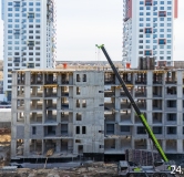 Ход строительства дома № 20, корпус 2 (E) в ЖК Отличие -