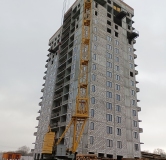 Ход строительства дома Поз. 5 в ЖК Юго-Западный -