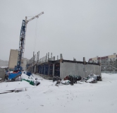 Ход строительства дома 47б, секция А в ЖК Южный сити -