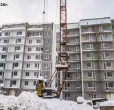 Ход строительства дома 55, позиция 12 в ЖК Мотовилихинский (МотовилихинSKY) -