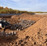 Ход строительства дома № 1 в ЖК В д. Ольгино -