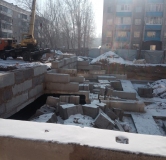 Ход строительства дома 12Б, корпус 1 в ЖК По ул. Ванеева -