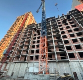 Ход строительства дома 1.4 в ЖК Нагорный -