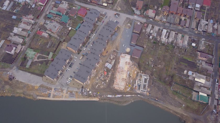 Ход строительства ЖК «Артемовский квартал» показал застройщик