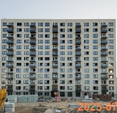 Ход строительства дома 11, корпус 5 в ЖК Кантемировская 11 -