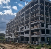 Ход строительства дома 2.2 в ЖК Форест -