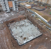 Ход строительства дома 3.2.1 в ЖК Остров на Норильской -