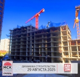 Ход строительства дома Литер 2 в ЖК Four Premiers (Фор Премьерс) -