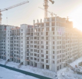 Ход строительства дома 32 в ЖК Символ -