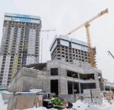 Ход строительства дома 91, 1 этап в ЖК Эволюция -