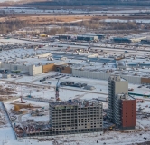 Ход строительства дома № 1, квартал 4 в Макрорайон Амград -