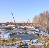 Ход строительства дома 3 в ЖК По ул. В. Абазарова -