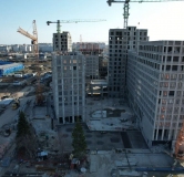 Ход строительства дома № 28 (ГП-1) в ЖК Новатор -