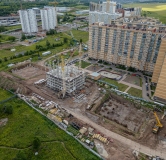Ход строительства дома 3.2.1 в ЖК Остров на Норильской -
