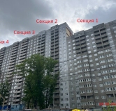 Ход строительства дома № 1 в ЖК Развитие -