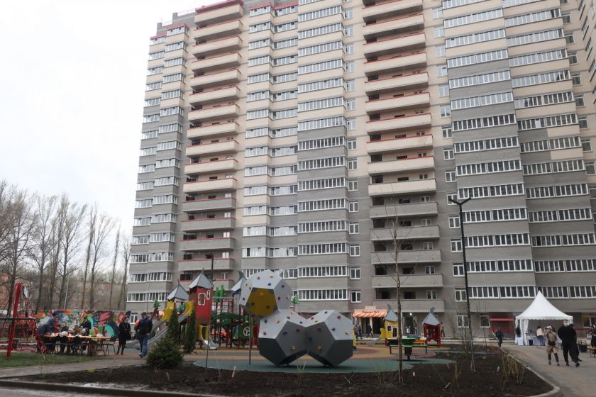 В ЖК «Сокол Градъ» в Ростове-на-Дону ключи от новых квартир получили 96 обманутых дольщиков