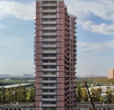 Ход строительства дома Литер 7.2 в ЖК Парк у дома -