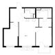 2 комнатная квартира 57,4 м² в ЖК Савин парк, дом корпус 10 - планировка