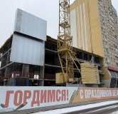 Ход строительства дома 58 в ЖК По ул. Ленина -