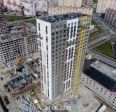 Ход строительства дома № 10, ГП-72.209 в ЖК Прео -