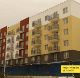 Ход строительства дома № 1, квартал 6.2 в ЖК Живём -