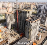 Ход строительства дома № 6, ГП-72.211 в ЖК Прео -
