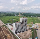 Ход строительства дома № 2, квартал 4 в Макрорайон Амград -