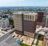 Ход строительства дома секция 1.7 в ЖК 19/56. Кварталы Телецентра -