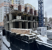 Ход строительства дома 1Ж в ЖК Атмосфера -