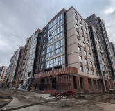 Ход строительства дома Литер 1 в ЖК Репина-Парк -