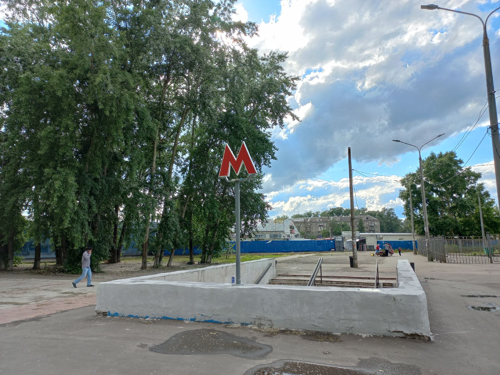 Первые навесы над сходами в нижегородское метро установят на станции «Заречная»