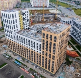 Ход строительства дома № 11 в ЖК Уездные кварталы -